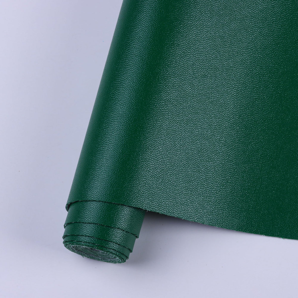 Caxilee Faux Leather Sheets for Craft One Roll Soft Smooth Surface Solid Leather Fabric Sheets 12" x 53” (30cm x 135cm) Inch Large Size for Leather Earrings Bows Wallets DIY Projects (Green)