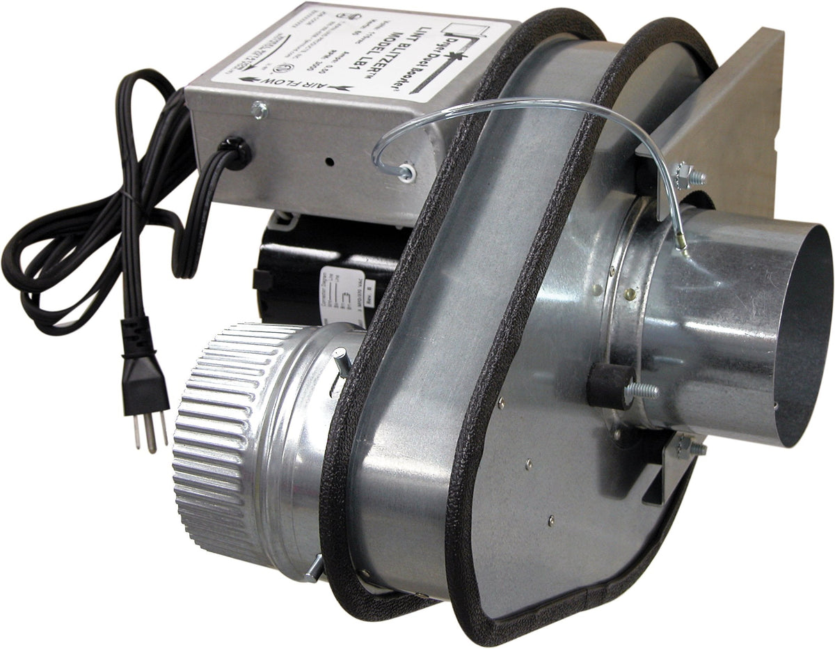 Tjernlund LB2 No-Clog, Zero Maintenance DEDPV Dryer Duct Booster Fan with Automatic Activation