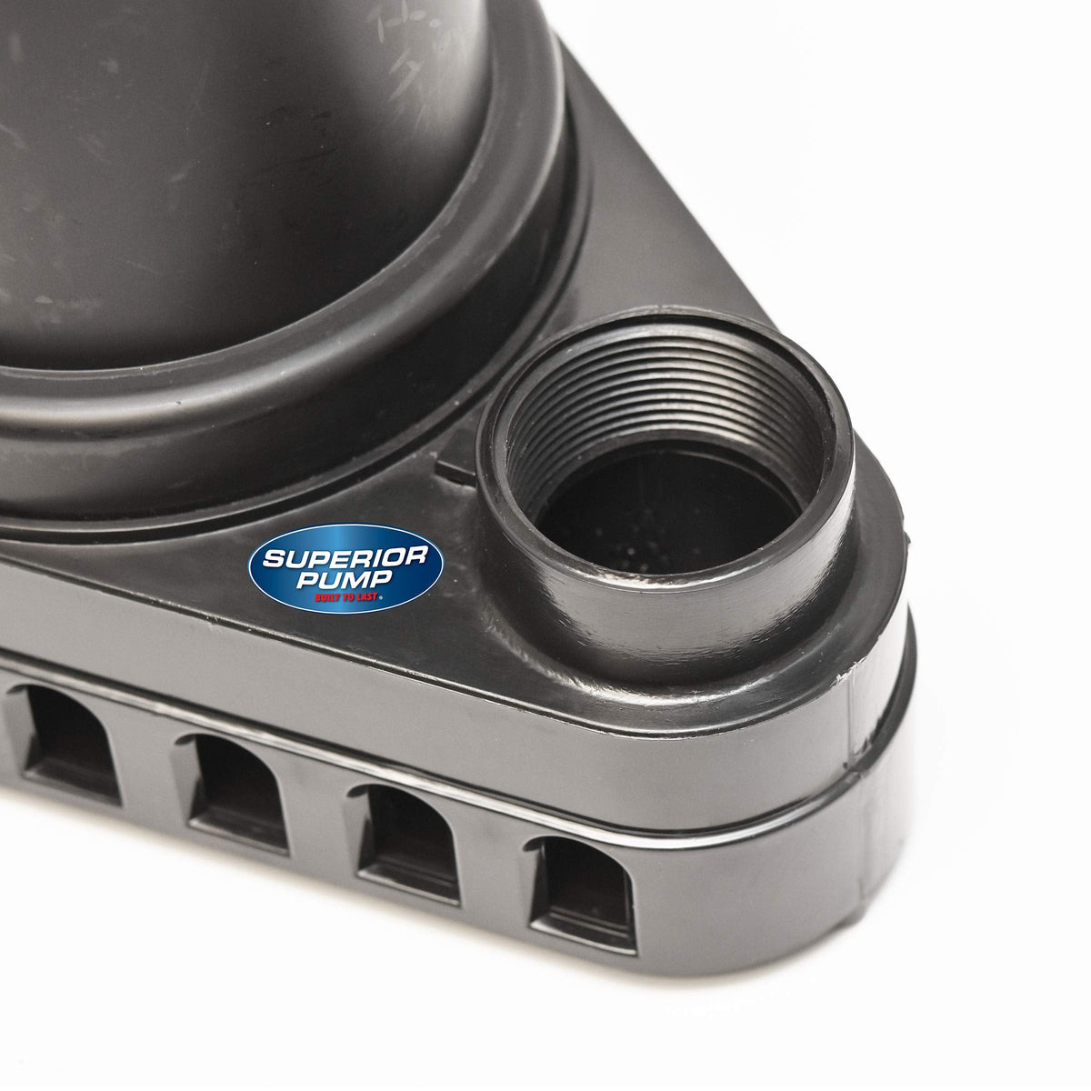 Superior Pump 92370 1/3 HP Thermoplastic Submersible Sump Pump with Tethered Float Switch