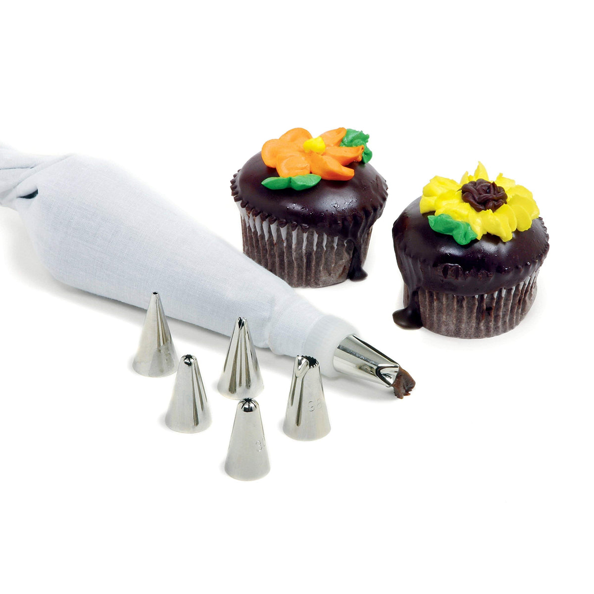 Norpro 8 Piece Cake/Decorating Set
