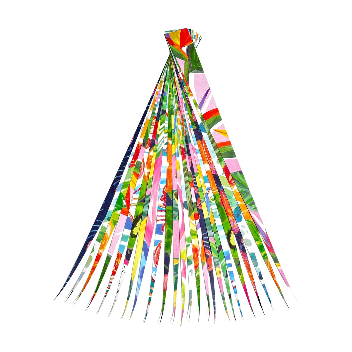 Paper Strips Multi Size Pack Includes 1", 3/4", and 1/2" Wide Triangle Shape Strips to Make Paper Beads (144-Strips-Multi)