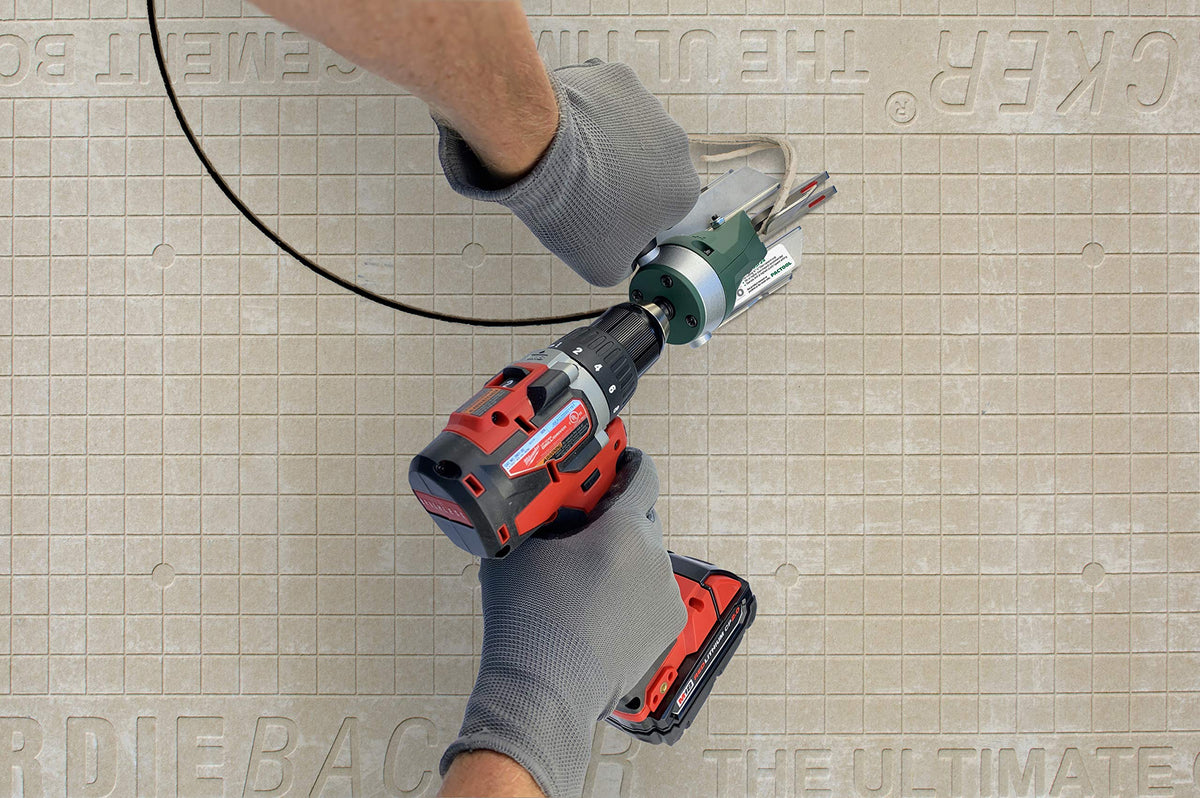 PacTool SS724 Snapper Shear Pro - Cutting Tool for Fiber Cement Board - Power Shears Professional Power Tools